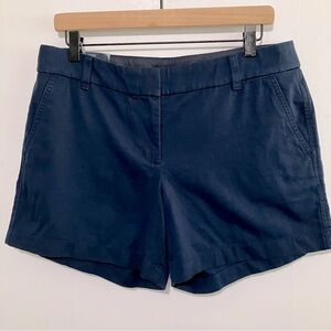 NEW J. Crew Navy Women's Shorts Size 10